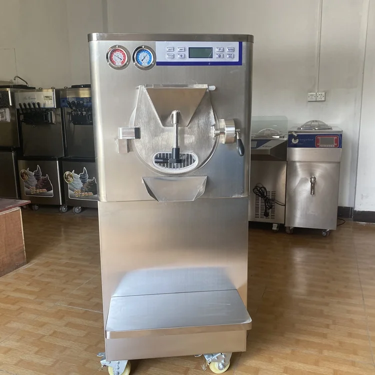 Hard Machine China In Maker Gelato Buy Big Capacity Industrial Thailand Blast Made 100L Continuous Ice Cream Freezer