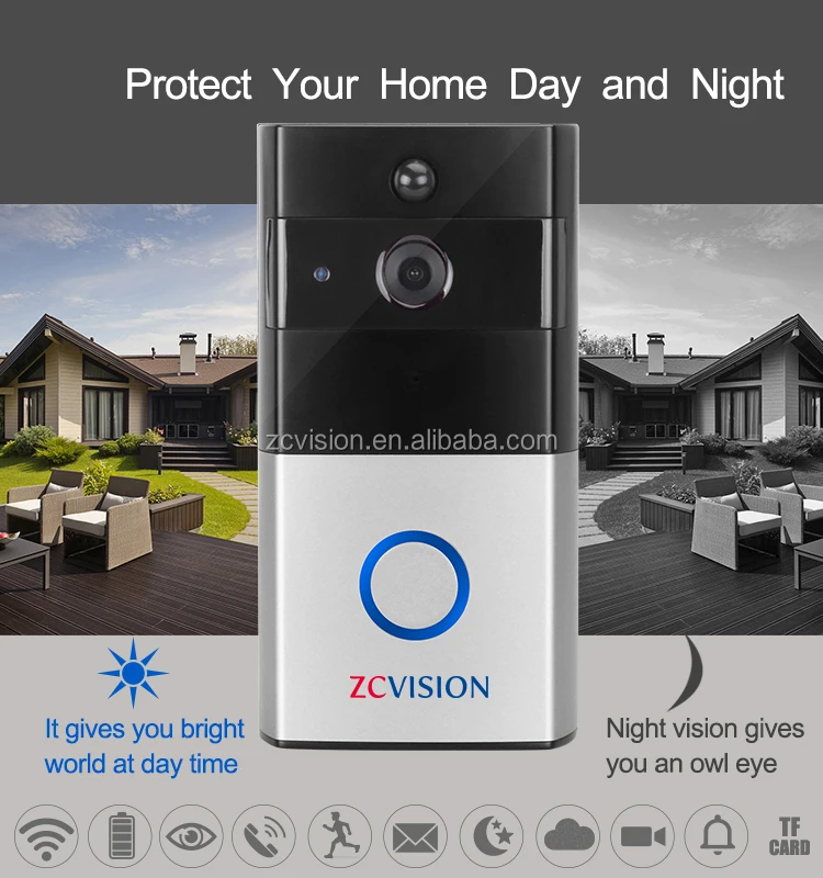 The most popular smart Manufacturers Digital System Camera Door Bell Intelligence Visual Wifi Door phone Bell