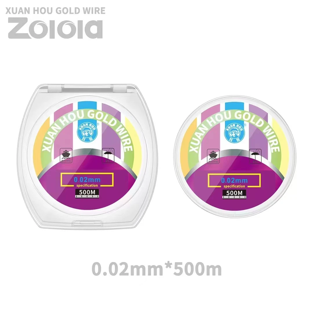 0,02 мм разделяющая и режущая Золотая проволока для ремонта сломанного ЖК-экрана мобильного телефона