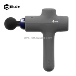 MUJE Private Label Massage Gun Electric Handheld Massage Gun Full Body Muscle Relaxation Massager 10 Speed LCD Screen