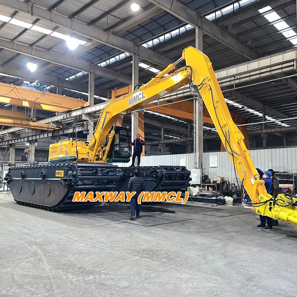 Amphibious Excavator Pontoon,  MAXWAY (MMCL),  Model: MAX200PU
