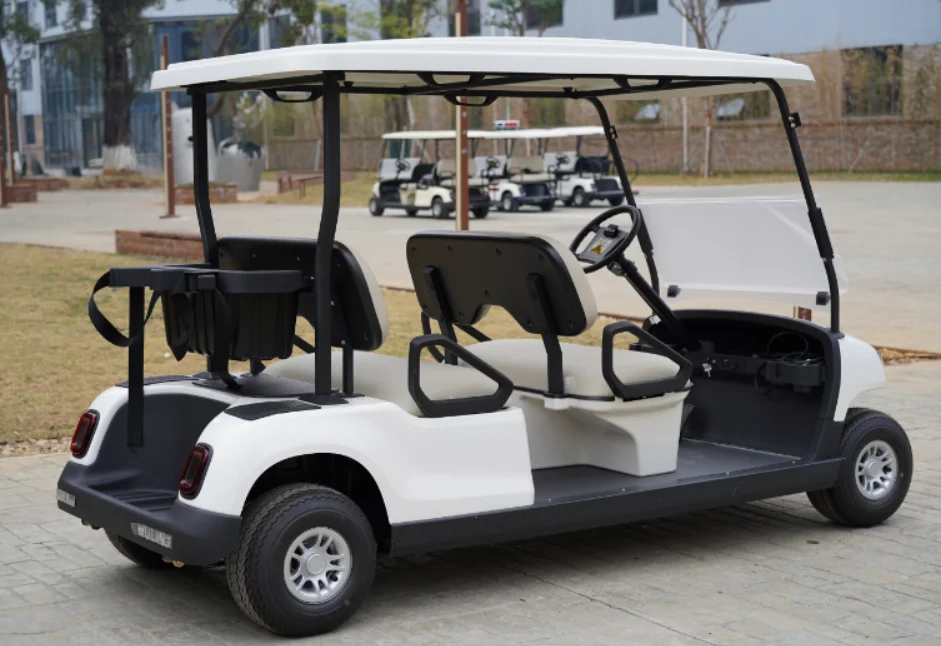 New 6 Seats Closed Electric Sightseeing Car Shuttle Bus Tourist Bus Mini Bus Made In China