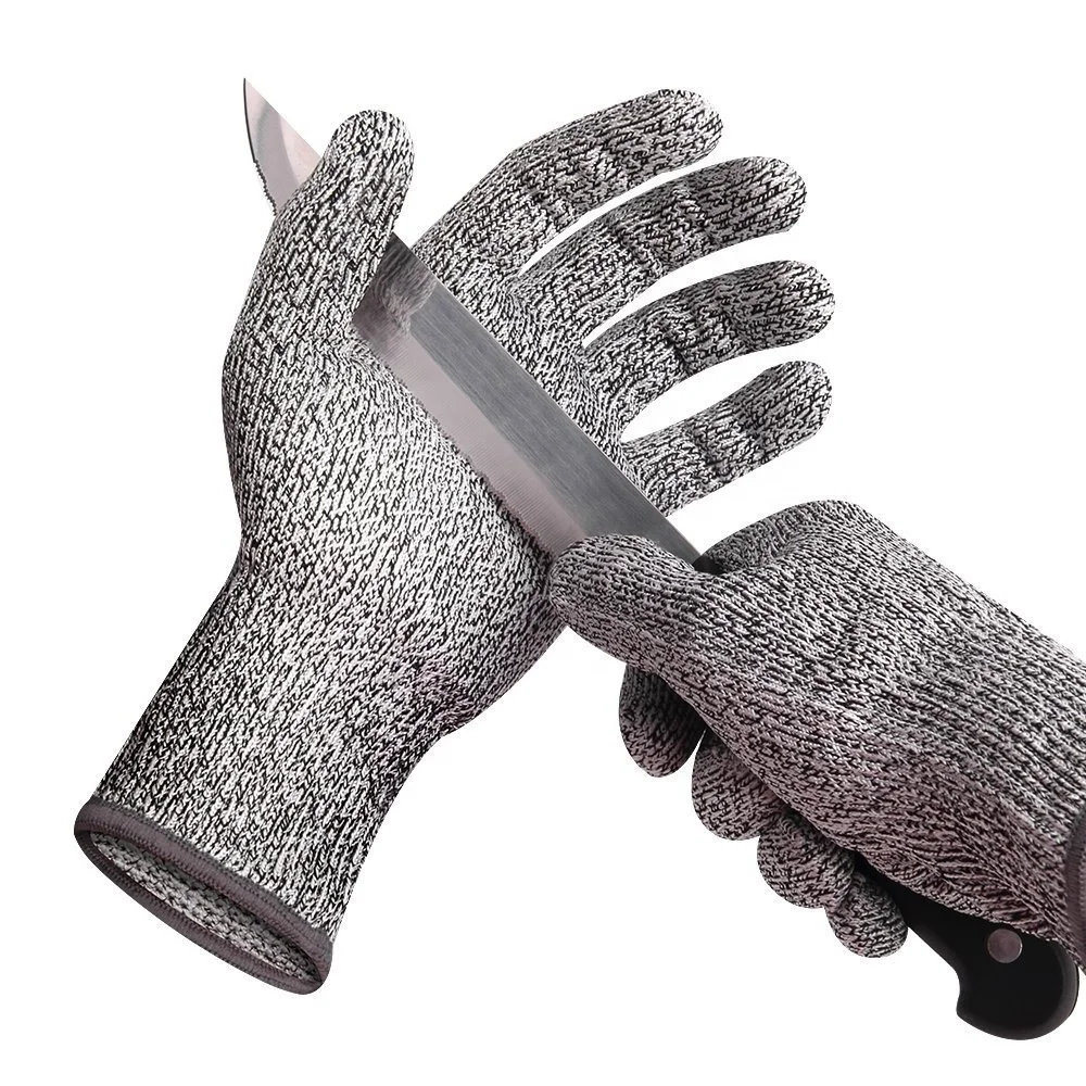 Food Grade Kitchen Knife Blade Proof Anti cut Gloves Safety Protection Cut Resistant Gloves Level 5 Anti Cut Gloves