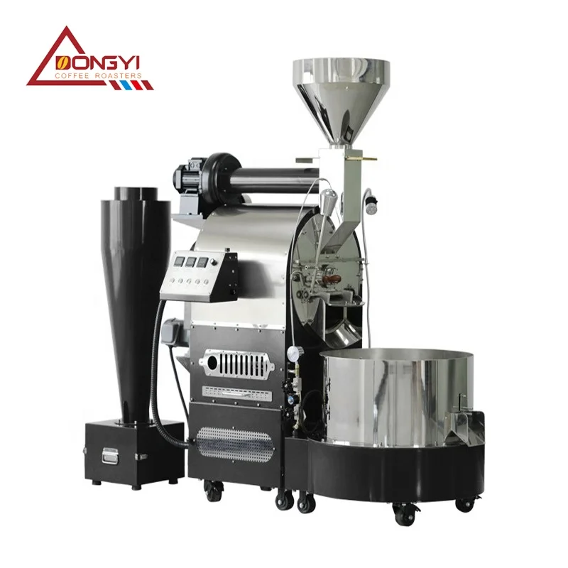 China Manufacturer 3 kg coffee roaster 3kg small coffee roasters with grinder milling