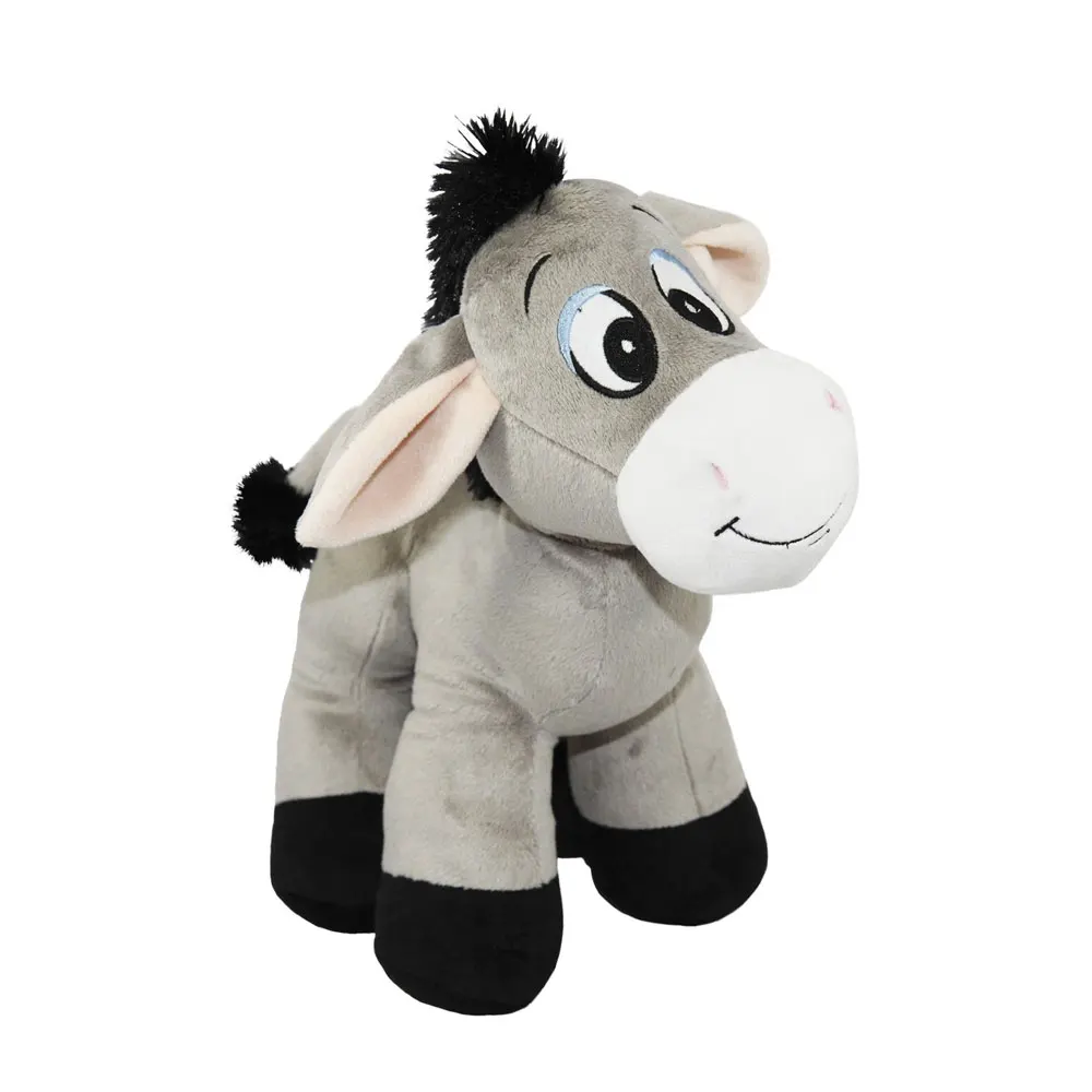 EN71&ASTM Standard Custom Life Size Plush Donkey Stuffed Animal Toy