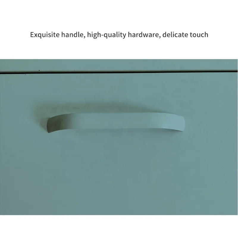 New Metal Cabinet Living Room Furniture Steel  Storage Wine Display Sideboard steel 3 drawers storage wardrobe