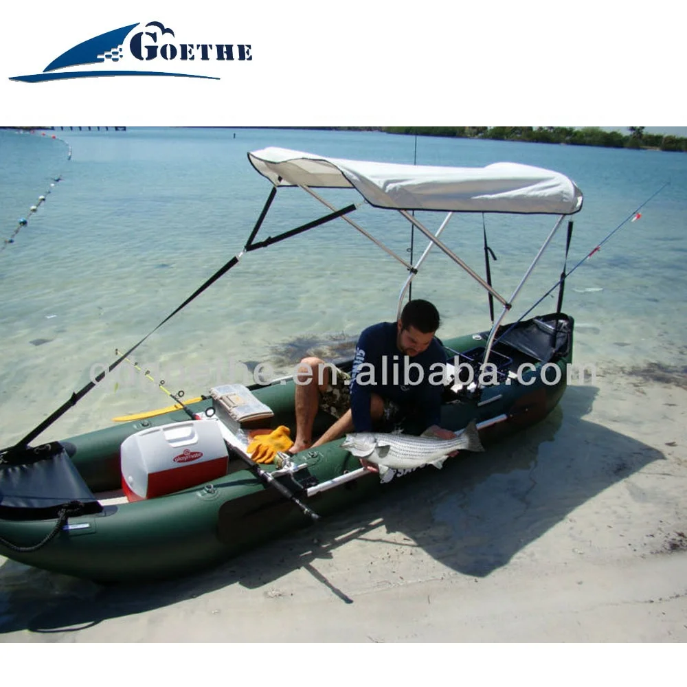 Goethe Goboat GTKA370 12ft CE надувная лодка, рыболовная Каяка с алюминиевым сидением для лодки