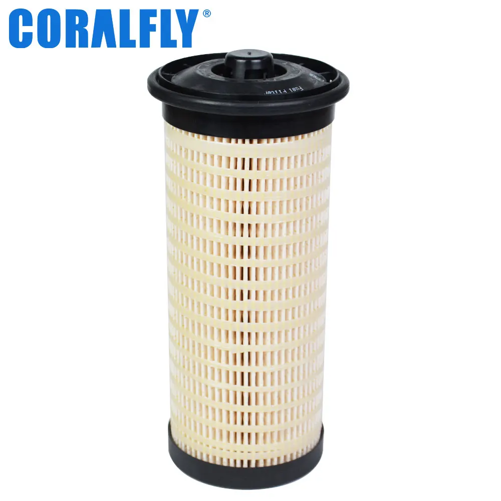 Высокоэффективный топливный фильтрующий элемент Coralfly 434-3928 4343928 SN40791 используемый для двигателя строительной техники