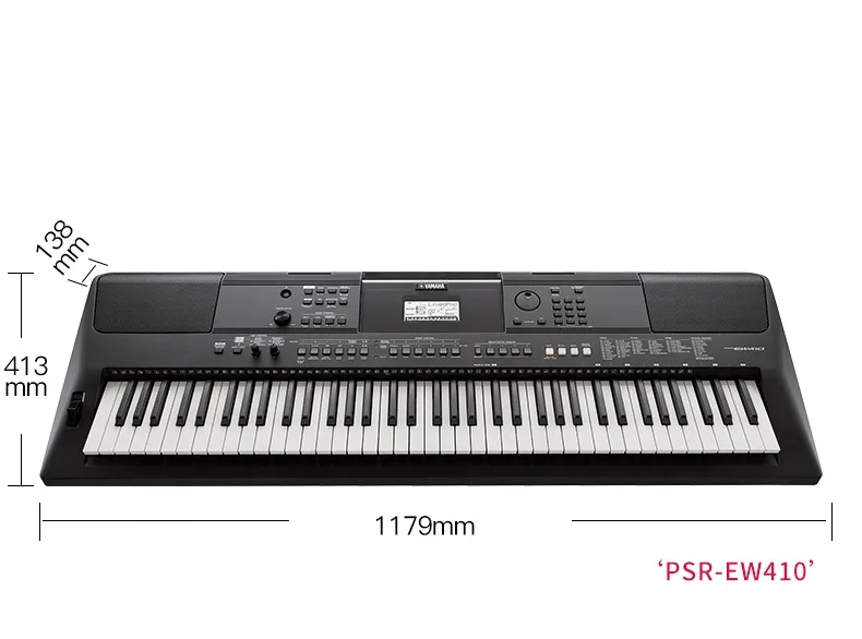  Бренд Ew410 фортепиано 76 клавишная электронная