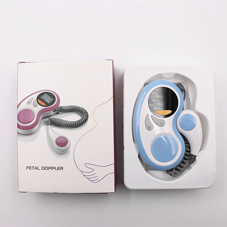 
CE RoHS Portable sonar fetal doppler fetal heart doppler monitor fetal doppler with noise reduction 