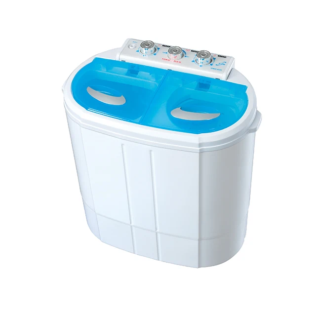Мини Портативная полуавтоматическая Двойная ванна 3,0 кг стиральная машина с S вращающейся ванной