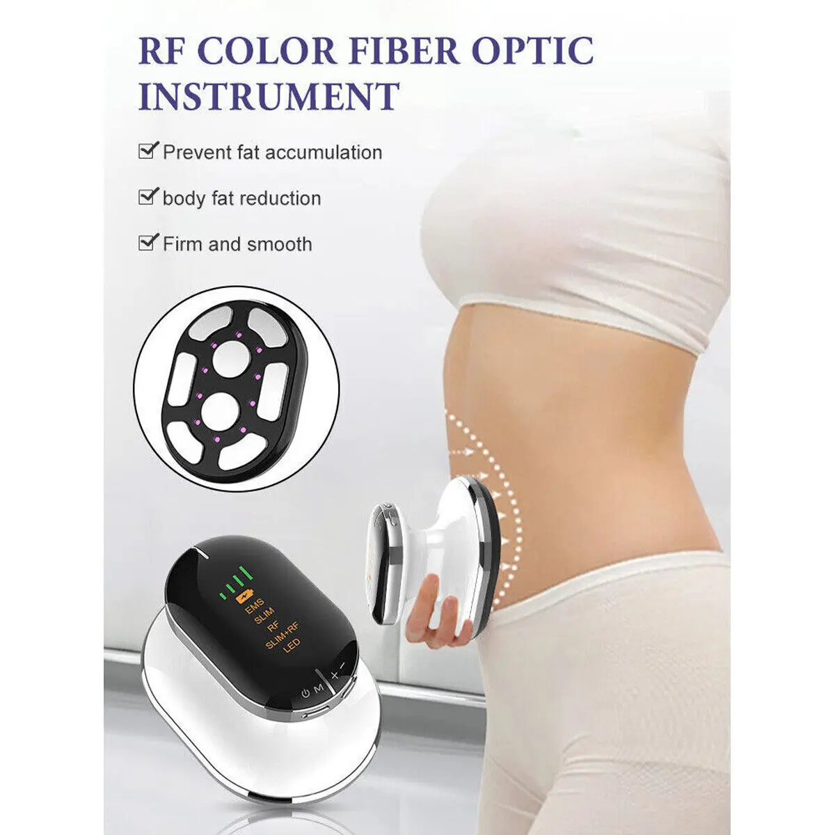 Cordless Radio Frequency Slimming Shaping Machine Ems Fat Burner Slim Shaping Weight Loss Cellulite Beauty Instrument