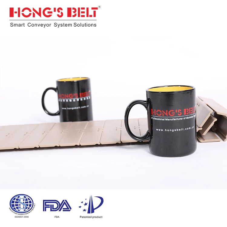 Hongsbelr пластиковые модульные цепные конвейерные пластиковые цепи 820 k450