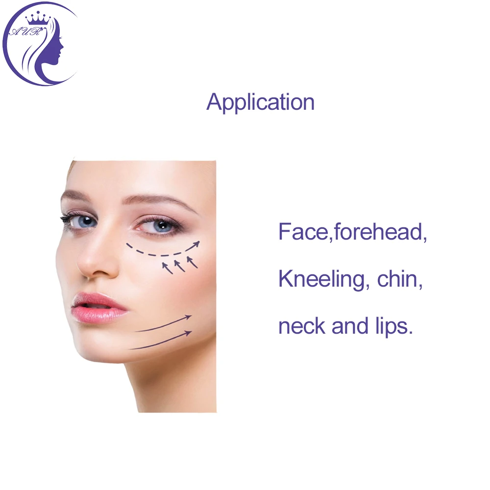 Cosmetic surgery face and neck thread lift fios pdo material natural collagen mono 30g 25mm sharp needle