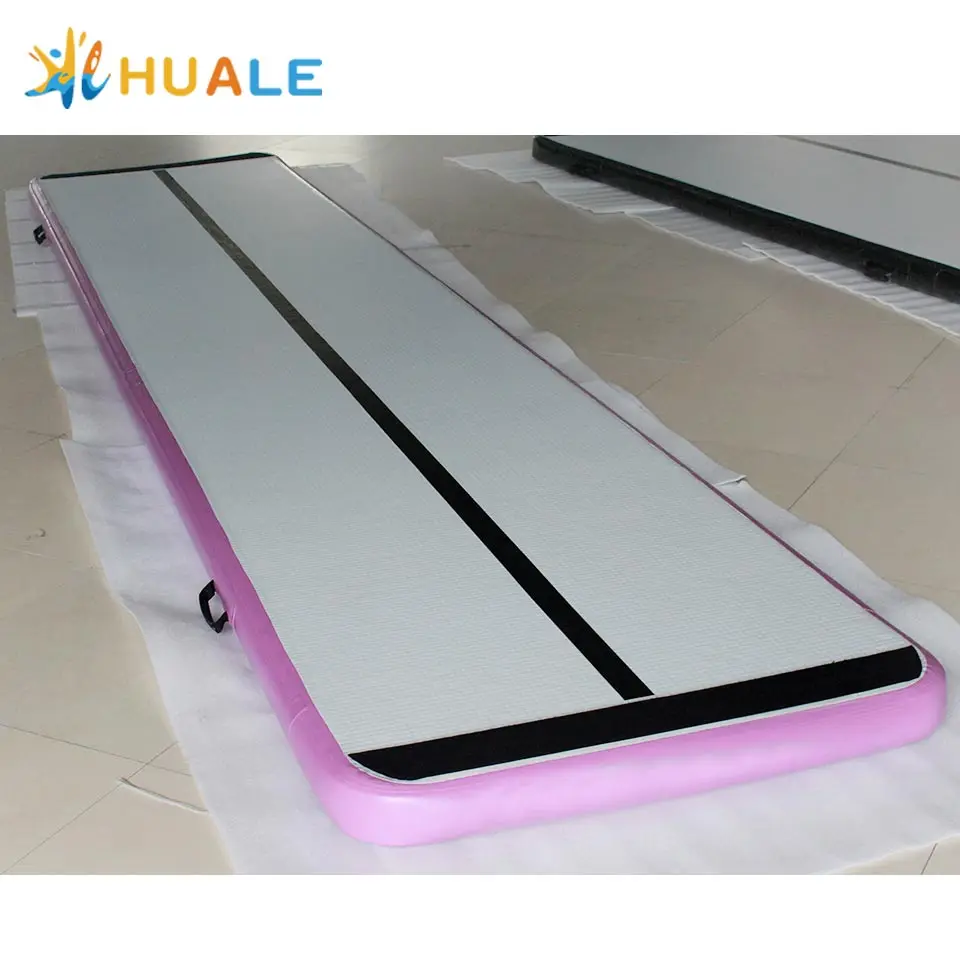 2024 Inflatable Dwf Black Trampoline Park Rainbow 10 Mts 10x2x0.2 Experiment Physics Floor Mat 20ft Air Track For Yoga