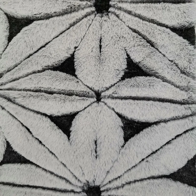 
fur cloth faux fur long hair plush fabric rabbit plush fabric 