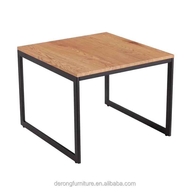 Amazon & wayfair cheap price drop shipping Simple Design  walnut beech oak top side table wooden coffee table