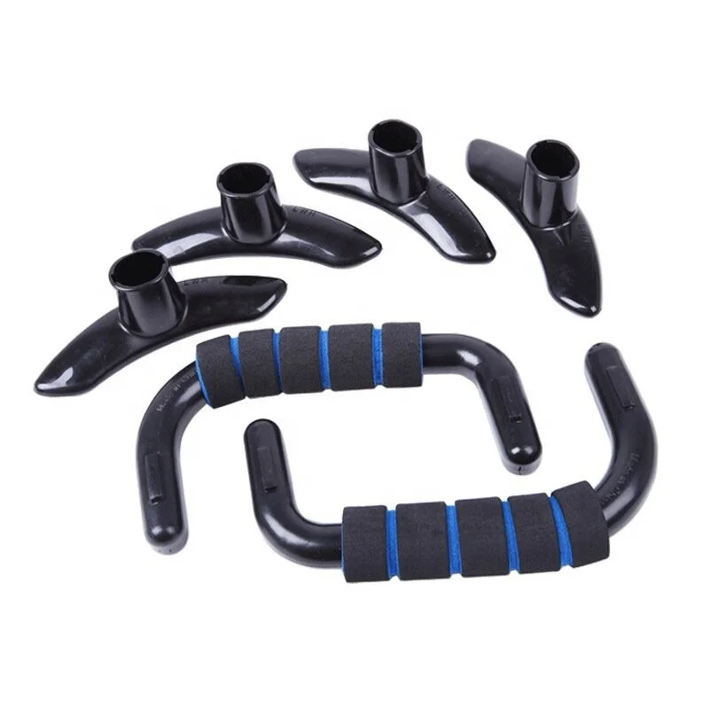 W1N  Home Sports Equipment Hand Stand S-type Push-up Support Steel  Gym Training Fitness Push Up Bar Push-Ups Stands Bars Tool