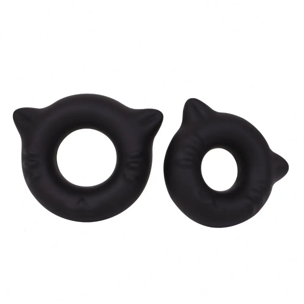 FUXI Penis Ring Silicone Semen Lock Ring Delay Ejaculation Adult Erection Sex High Elasticity Time Lasting Cock Ring