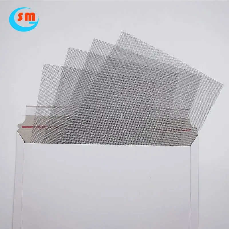 Stainless Steel Wire Mesh 150 300 400 500 Mesh Plain Weave Sieving Screen Filter Custom Cutting