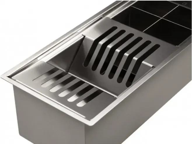 Dasen U7818 Hot Sale Basin Single Bowl Stainless Steel Brushed Handmade Kitchen Under-mount Sink for Restaurante Bar