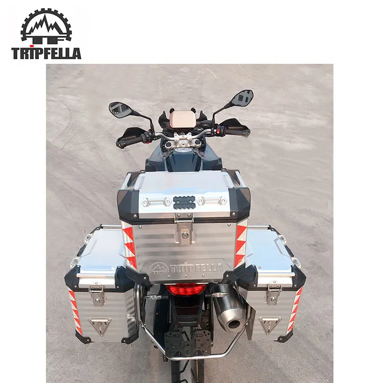 Factory sale 40L Top case Aluminum box for motorcycle