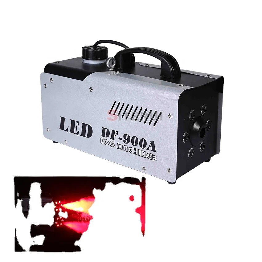  SITERUI сценический эффект 900 Вт RGB LED противотуманная машина Беспроводная Удаленная на водной основе дымовая для сценической вечеринки бар