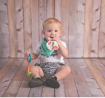 
baby Teething Ring/Fabric and Wooden Teething training with Crinkle Material Inside/Sensory Toy Natural teether bell 