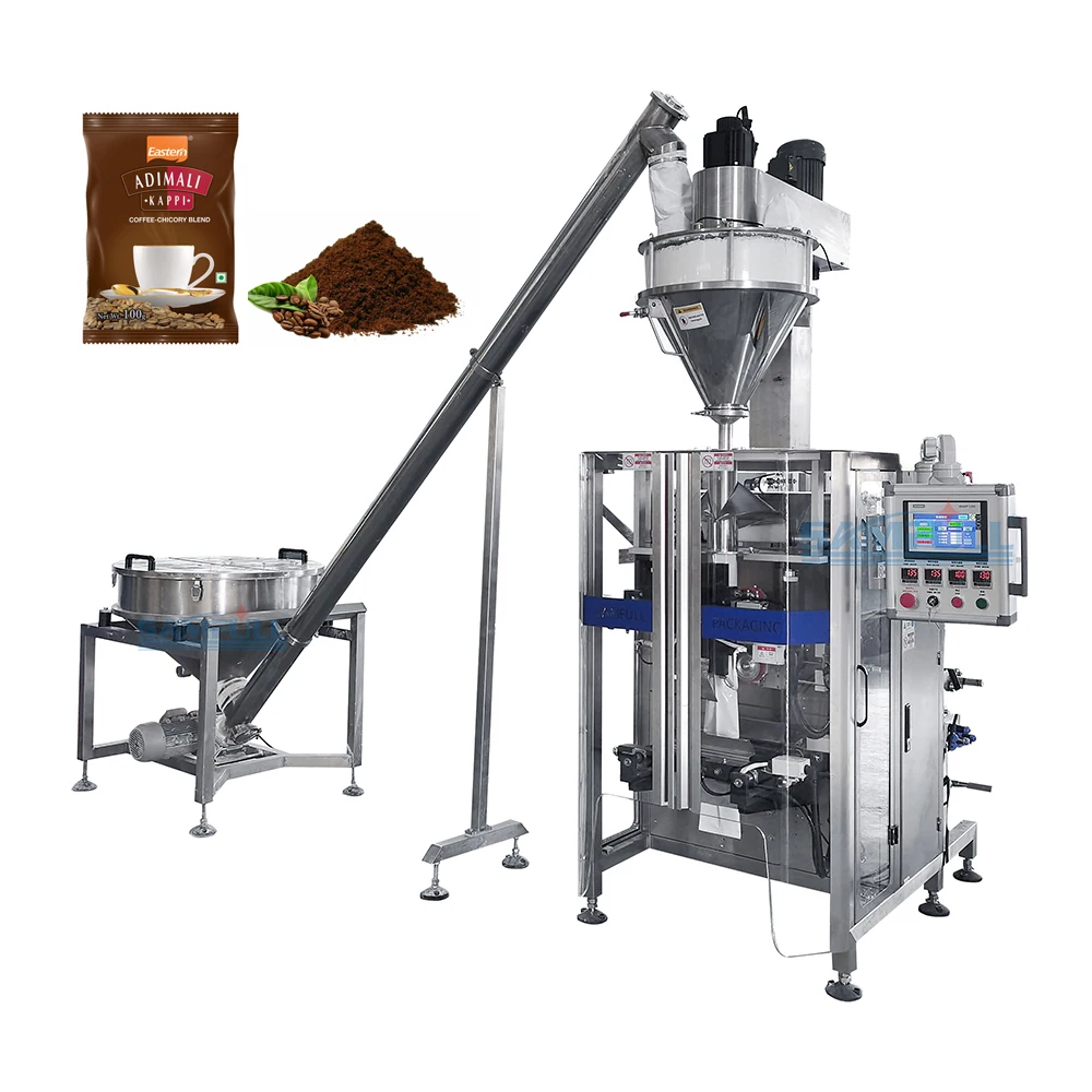 Automatic vffs packing coffee powder machine sachet filling machine coffee powder packing machine