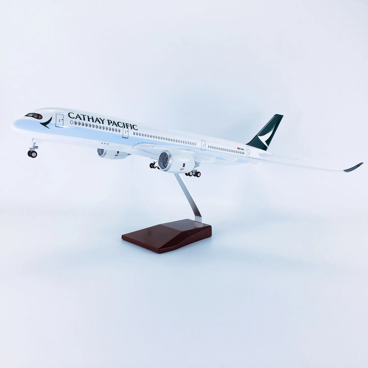 47cm CATHAY PACIFIC AIRLINES Airbus A350-900 ABS Model Airplane Plane