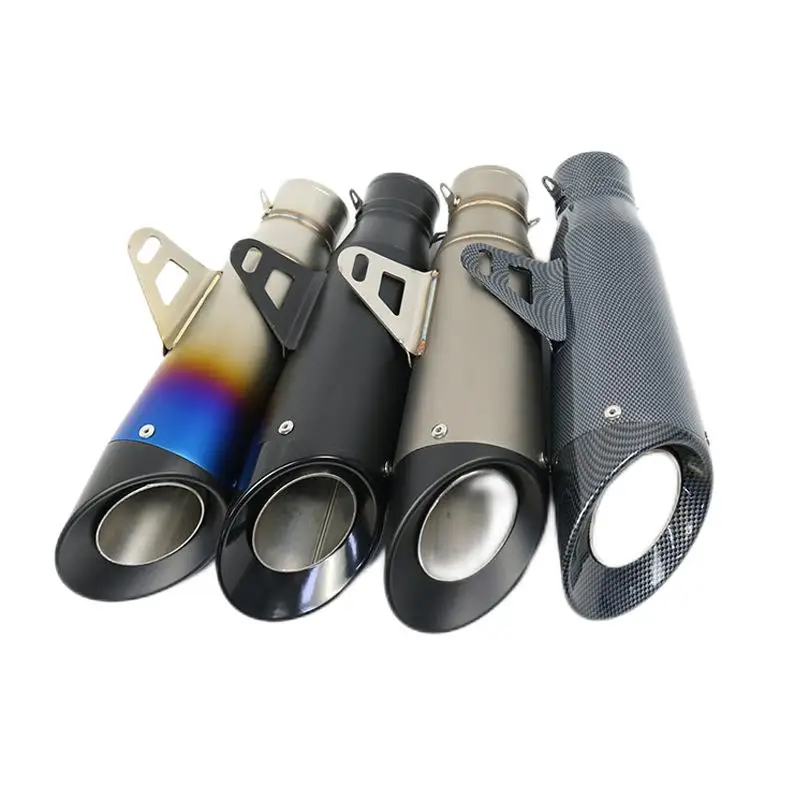 High quality Racing Motorcycle OEM Stainless Steel Universal Fitment Exhaust Pipe for sale