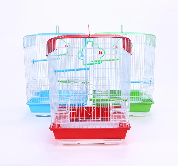 small aviary travel canary parrot bird iron metal cage for sale in china