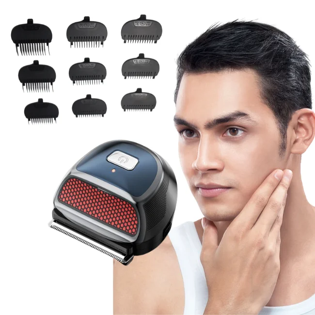 factory direct self hair cutting comb cordless hair trimmer hair machine usb shavers for men  maquina recortar pelo