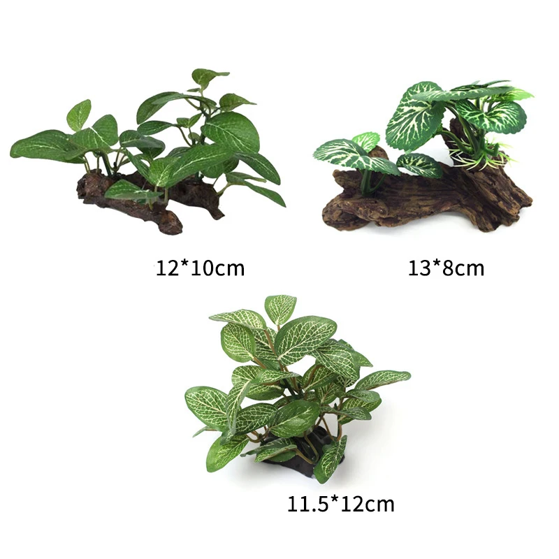 Artificial Aquatic Plants Turtle Fish Tank Scenery Plants Aquarium Plastic Personalized Fish Tank Decorations Resin Landscape