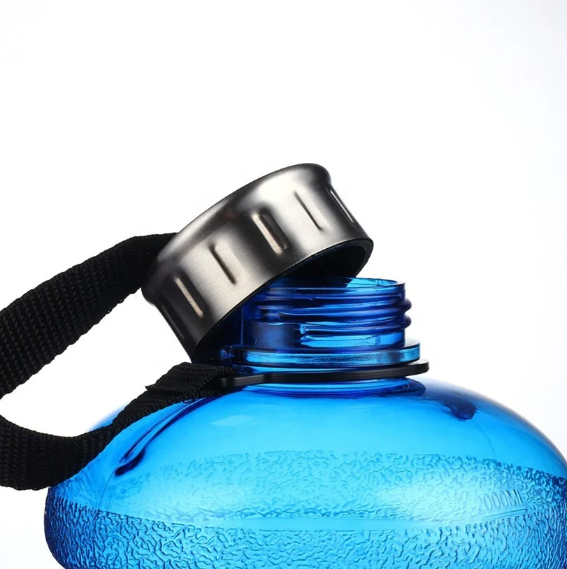 2.2 L Large Water Bottle Matt Color Sports Bottle Gym Jug Custom Logo Canteen Bpa Free Leak Proof For Fitness Bottles Gallon Jug