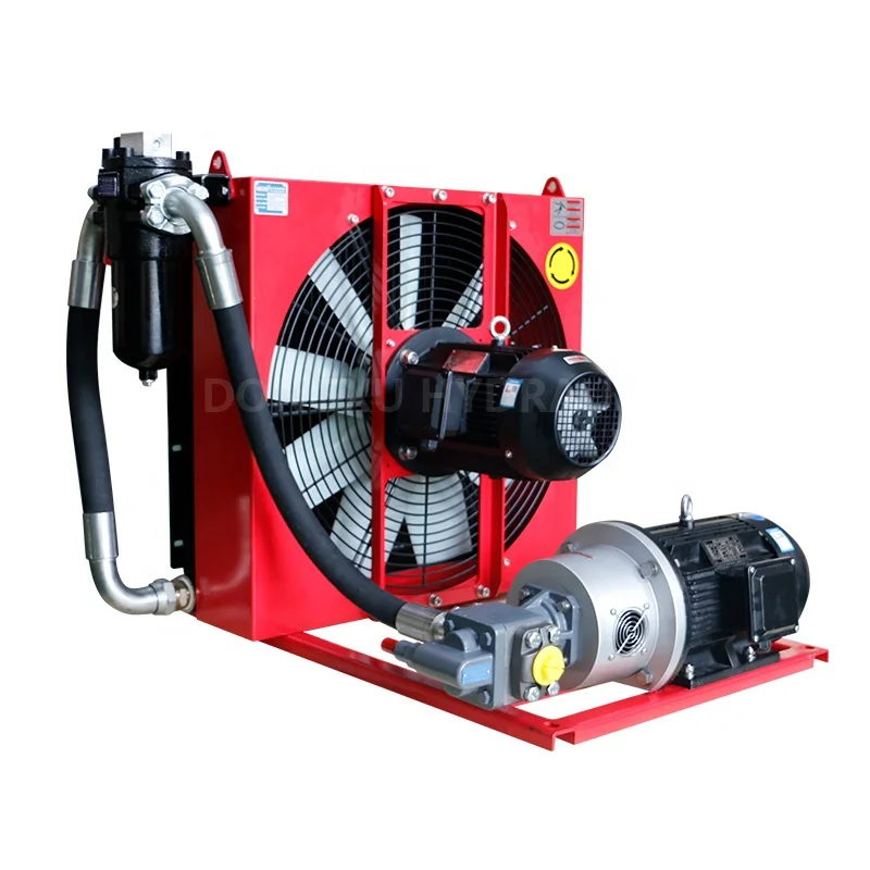 ODM Supplier DXDLA Efficient Independent Loop Hydraulic Oil Cooler for Automation Fluid Cooling System