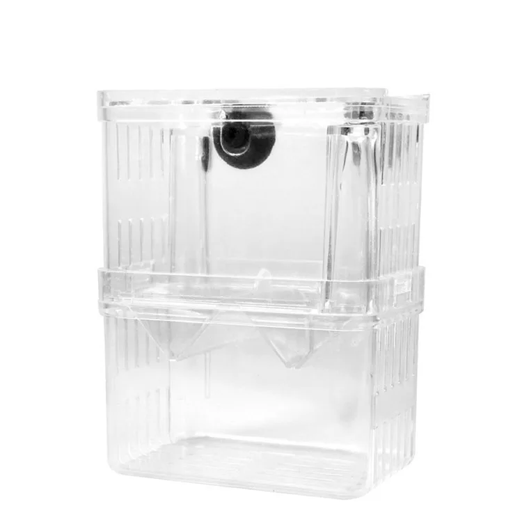 Guppy breeding box fish tank isolation hatching box tropical fish small fish special size isolation box hatching spawning room