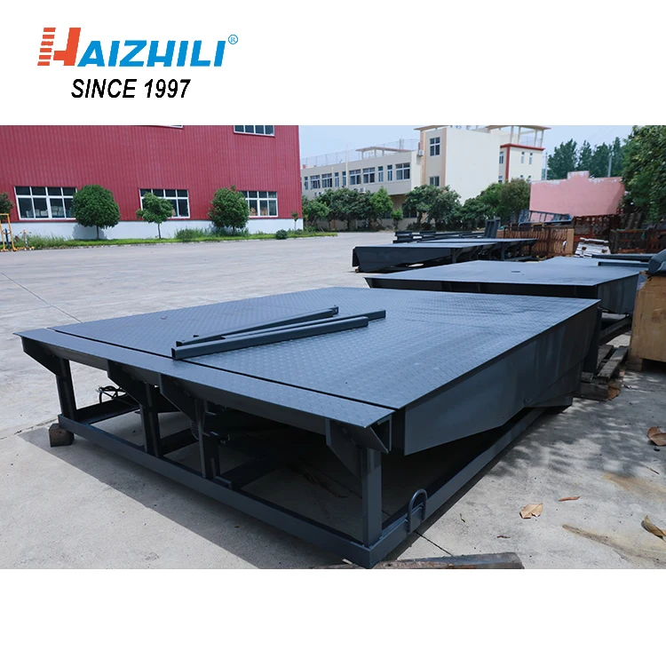 HaizhiLi Handling Equipment CE Certified truck use 10 ton mechanical movable car loading ramp