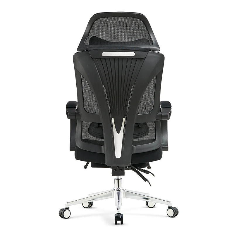 Mesh Executive Office Chair Adjustable Ergonomic Reclining Chair with Footrest and Headrest