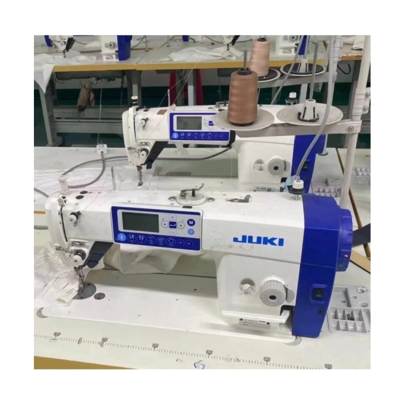 Original Jukis 8000A High Speed Single Needle Lockstitch Sewing Machine With Automatic Thread Trimming Sewing Heavy Materials