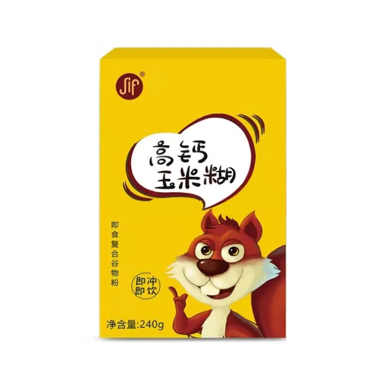 2022 Winter New RTS Product Healthy Nutrition Breakfast Meal Replacement Yellow Corn Paste