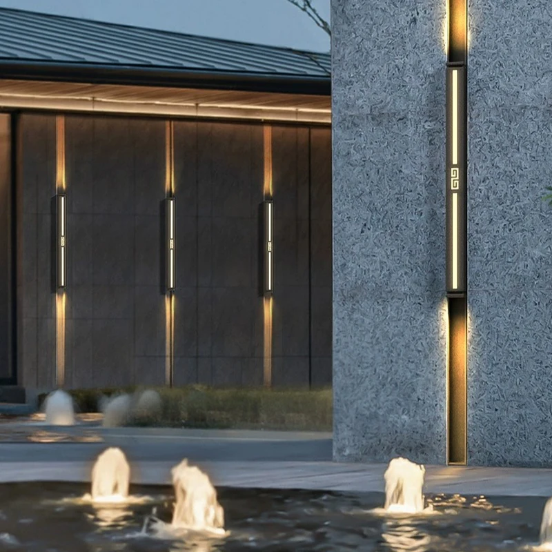 modern led waterproofCourtyard Villa Gate wall light mounted 6w outdoor wall lamps led porch wall  lights