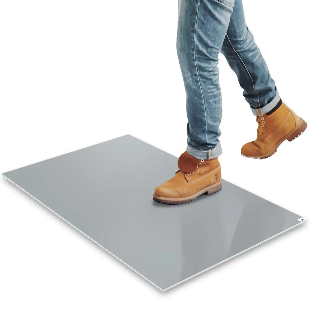 Disposable Grey Blue White PE Tacky Mat Sticky Floor Mat for Hospital Medical Cleanroom Entrance Sole Cleaning Use