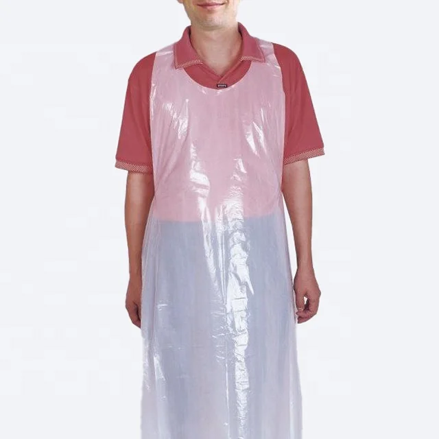 Factory Outlet disposable plastic pe apron for cleaning house restaurant and hotel