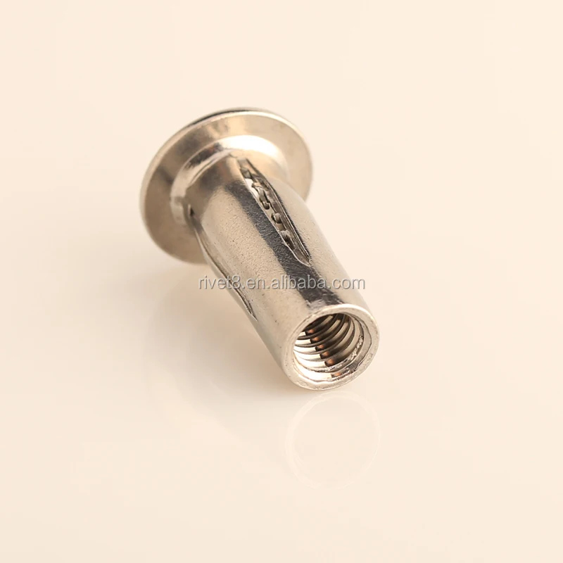 M6 M8 M10 Stainless Steel Pre bulbed cross insert rivet nut rivnuts