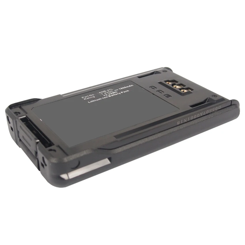 7.4V 1800mAh Two-Way Radio Li-ion Battery Compatible with KENWOOD KNB-47L KNB-48L KNB-50NC NX-200 NX-300 TK-3320