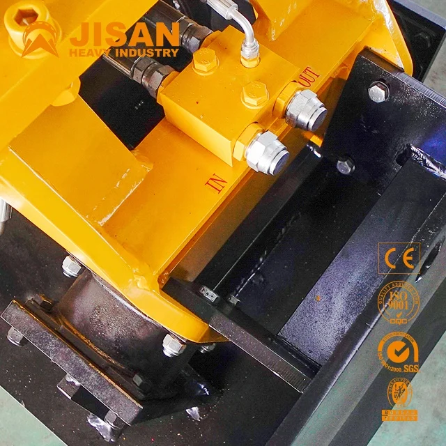 jisan hydraulic soil plate compactor for excavator and backhoe loader