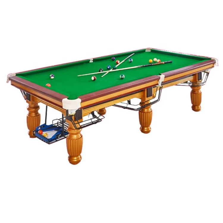 Custom standard 9 foot billiard table with automatic ball return high quality wholesale 9ft 8ft 7ft pool snooker table