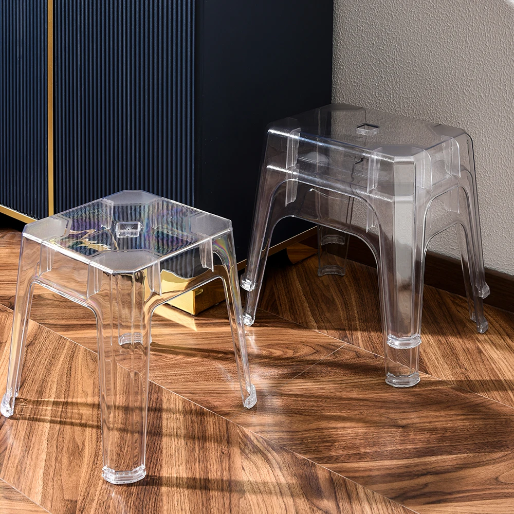 Cheap modern chinese stacking bathroom plastic step stool chair