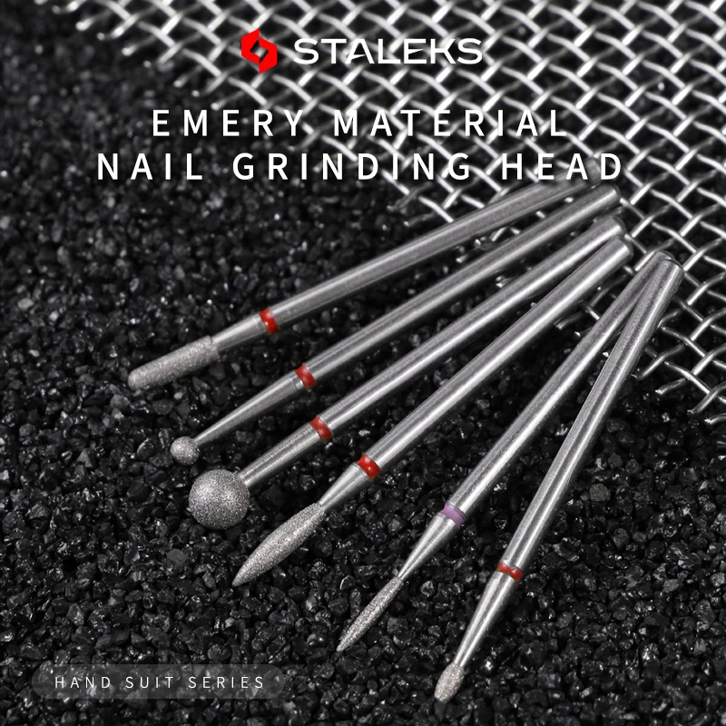 Staleks grinding machine nail enhancement emery grinding head set to remove dead skin and hard cocoons on both sides of hands